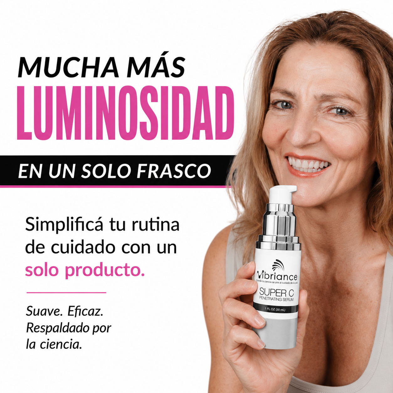Vibriance Super C™ — Sérum Facial Intensivo para Piel Madura