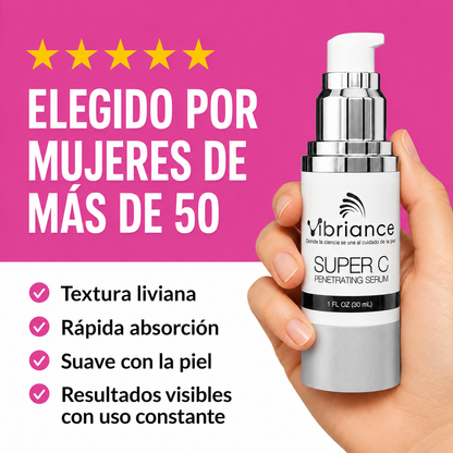 Vibriance Super C™ — Sérum Facial Intensivo para Piel Madura